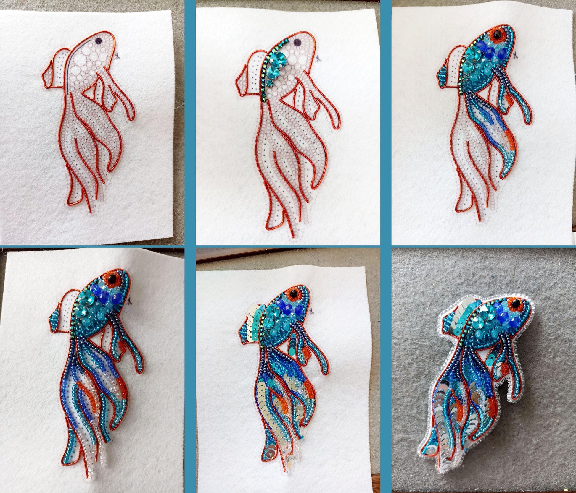 a series of pictures showing how to draw a jellyfish