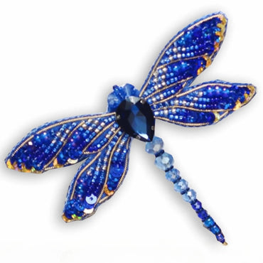 Dragonfly - Readymade Beaded Brooch