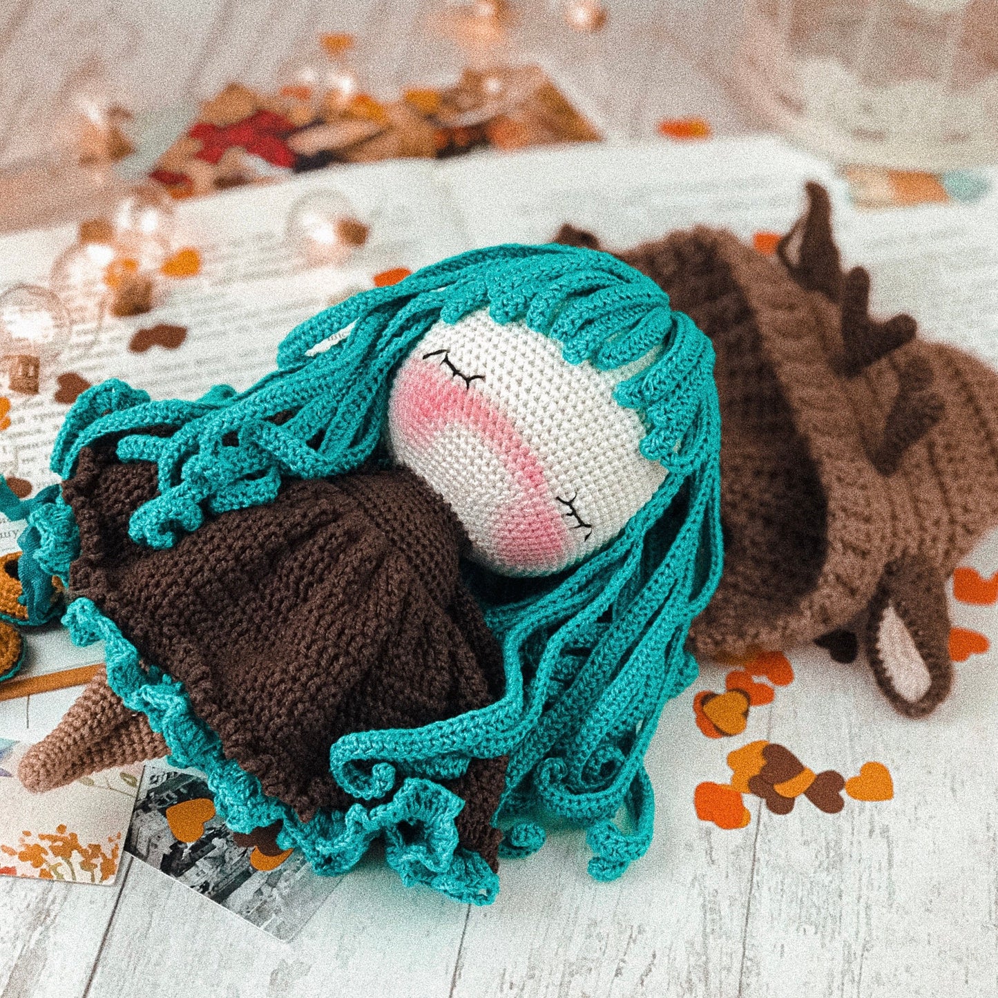 Crochet Deer Doll - Amigurumi PDF Pattern