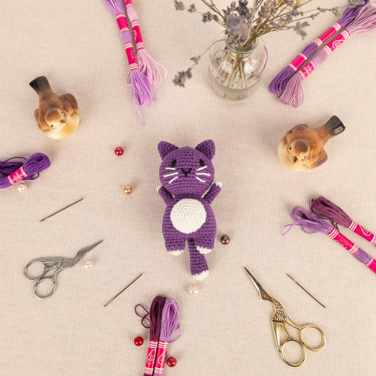 Crochet Cat - Amigurumi Toys Readymade