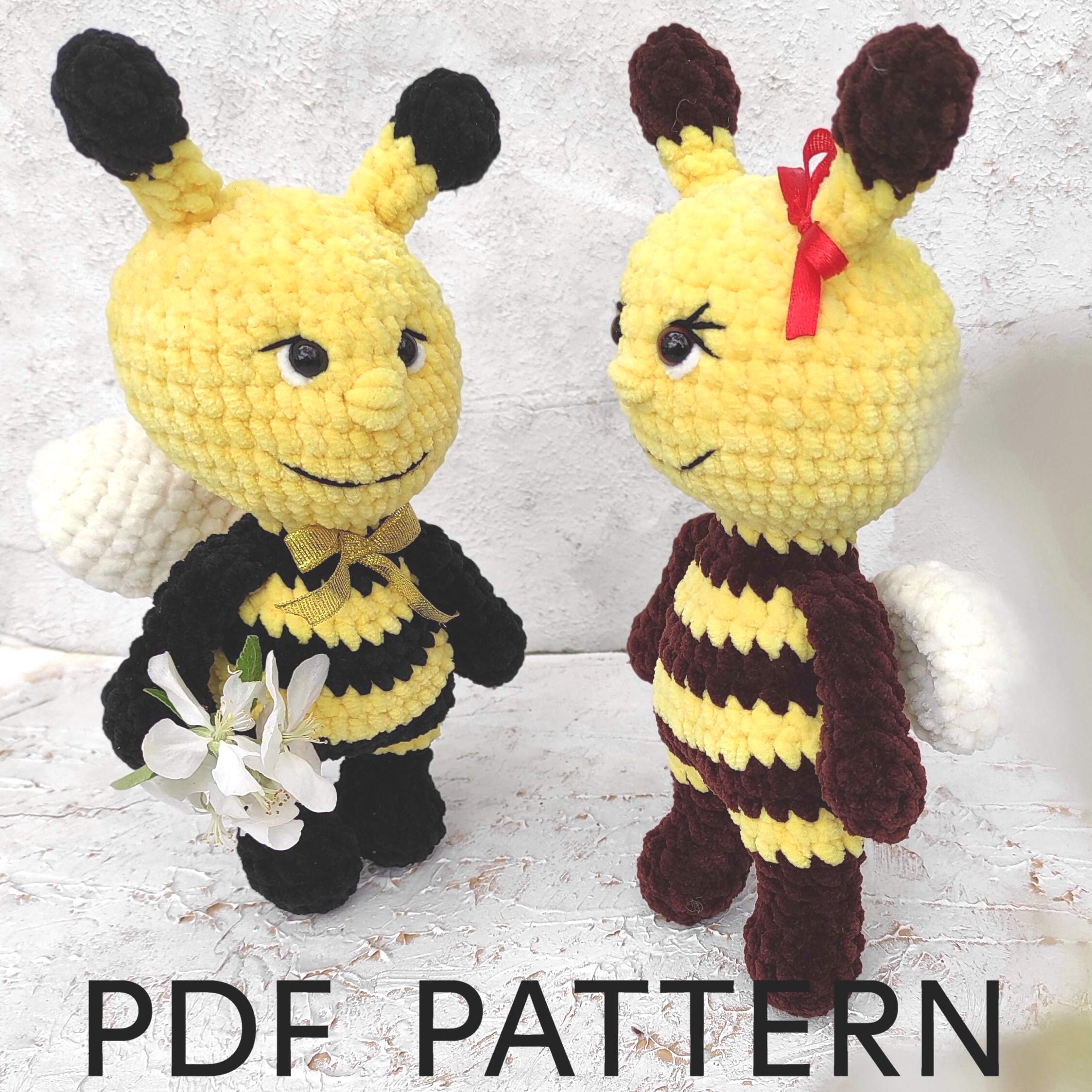Crochet Bee Pattern - Amigurumi Tutorial For Beginners PDF ...