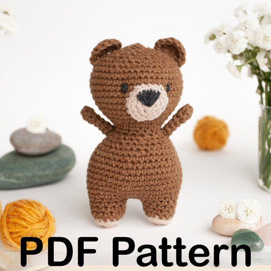 Crochet Teddy Bear - Amigurumi PDF Pattern