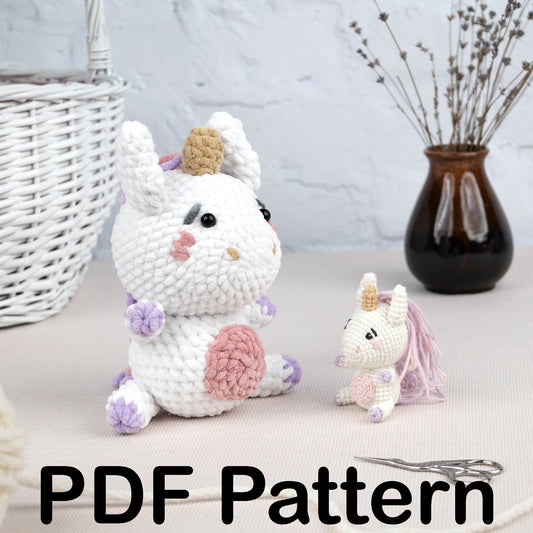 Crochet Unicorn - Amigurumi PDF Pattern