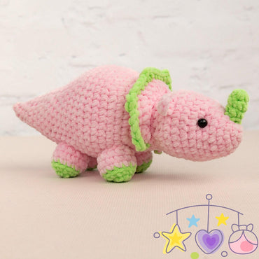 Crochet Dinosaur Plushie - Amigurumi Toys Readymade
