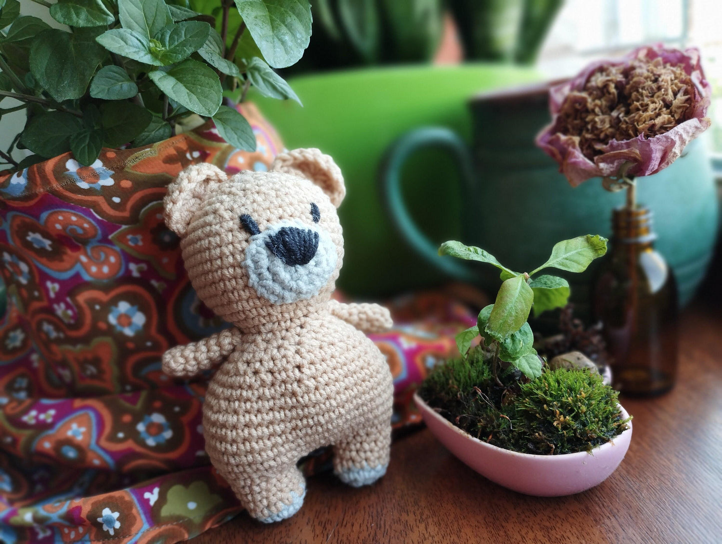 Crochet Bear - Amigurumi Toys Readymade