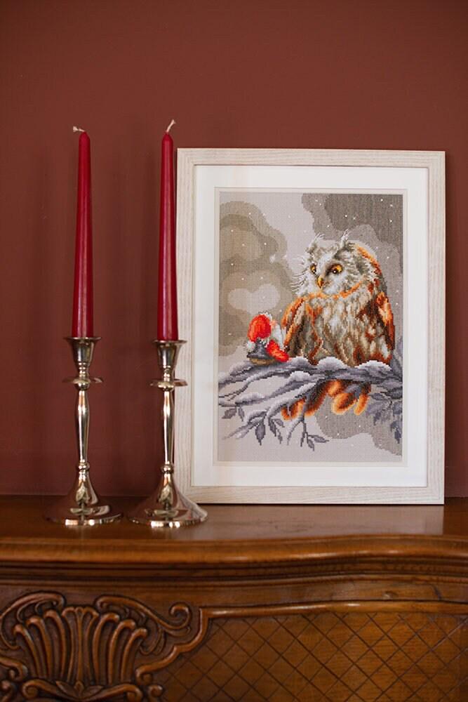 Owl - Cross stitch Embroidery DIY Kits