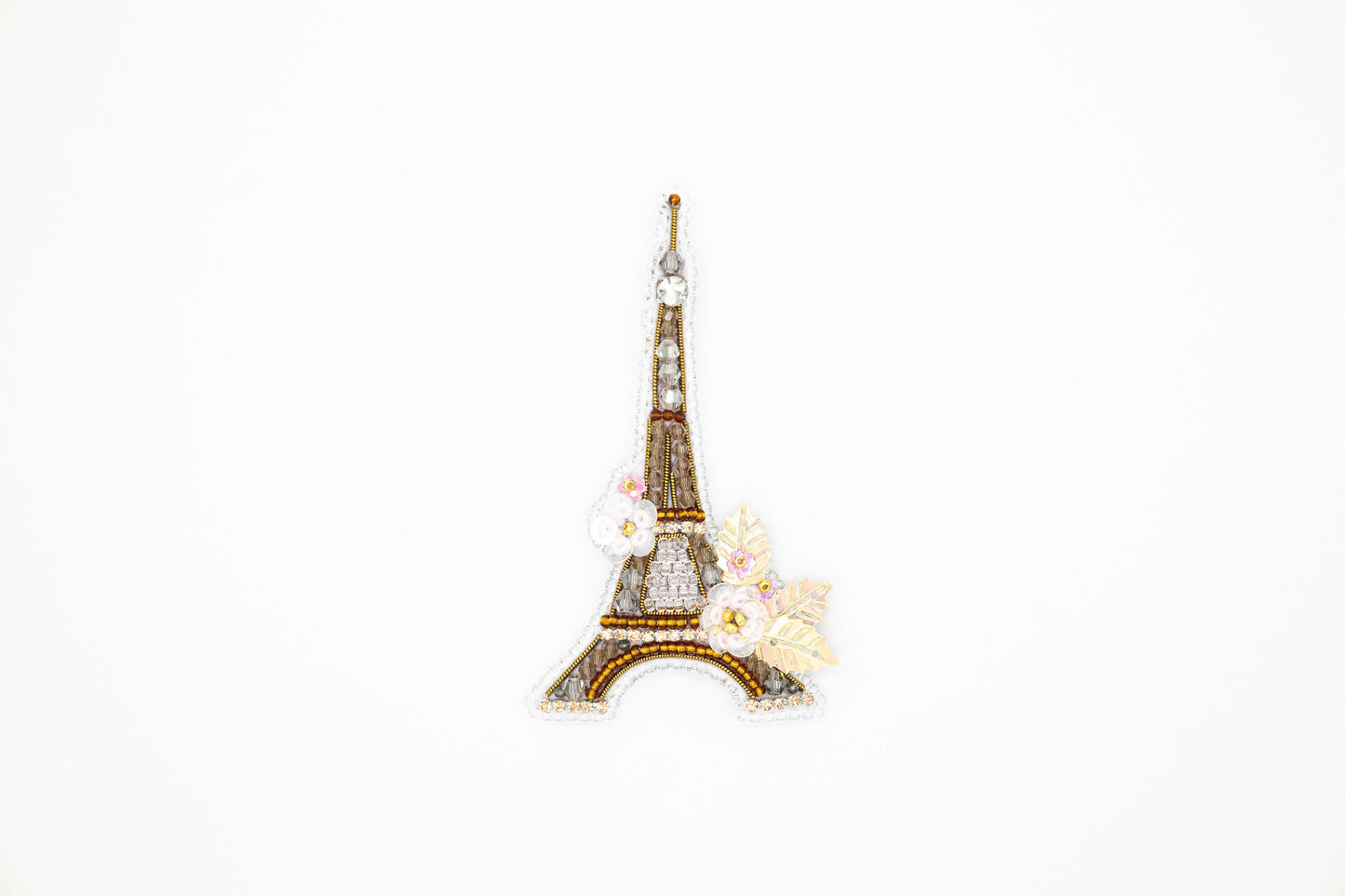 Bead Embroidery Kit - Set of 3 City Landmarks, DIY Craft kits, Patriotic Beaded Brooches, Jewelry Making Kits for Adults, Needlework beading