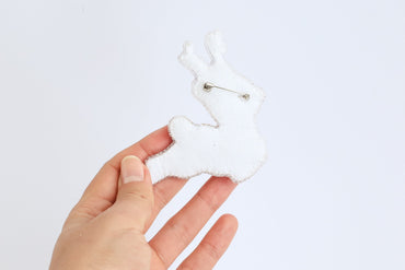 Christmas Deer Brooch Beading DIY Kit