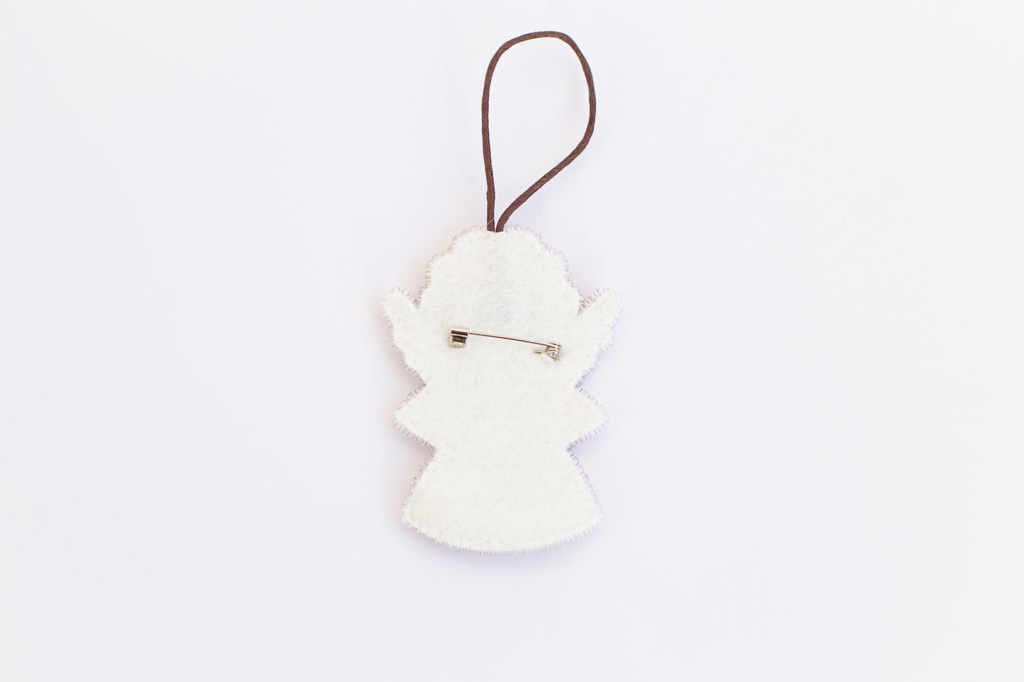 Christmas Angel Bead embroidery kit. Seed Bead Brooch kit. DIY Craft kit. Beadweaving Kit. Needlework beading