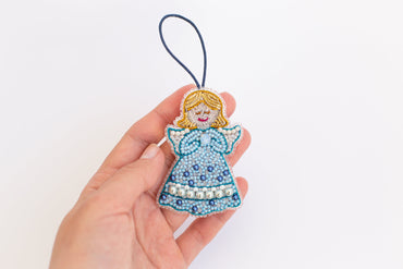 Christmas Angel Brooch Beading DIY Kit