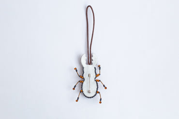 Stag Beetle Brooch Beading DIY Kit
