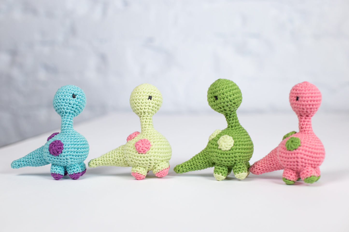Crochet Kit for Adults Dinosaur, Beginner Crochet Kit, Animal Amigurumi DIY Craft Kit