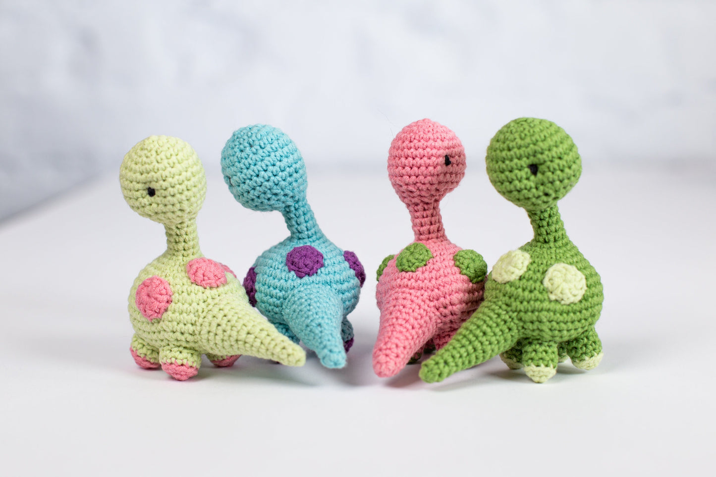 Crochet Kit for Adults Dinosaur, Beginner Crochet Kit, Animal Amigurumi DIY Craft Kit