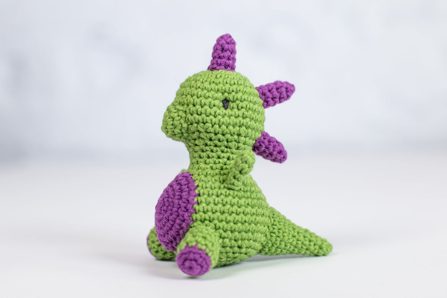 Crochet Kit for Adults Dinosaur, Beginner Crochet Kit, Animal Amigurumi DIY Craft Kit