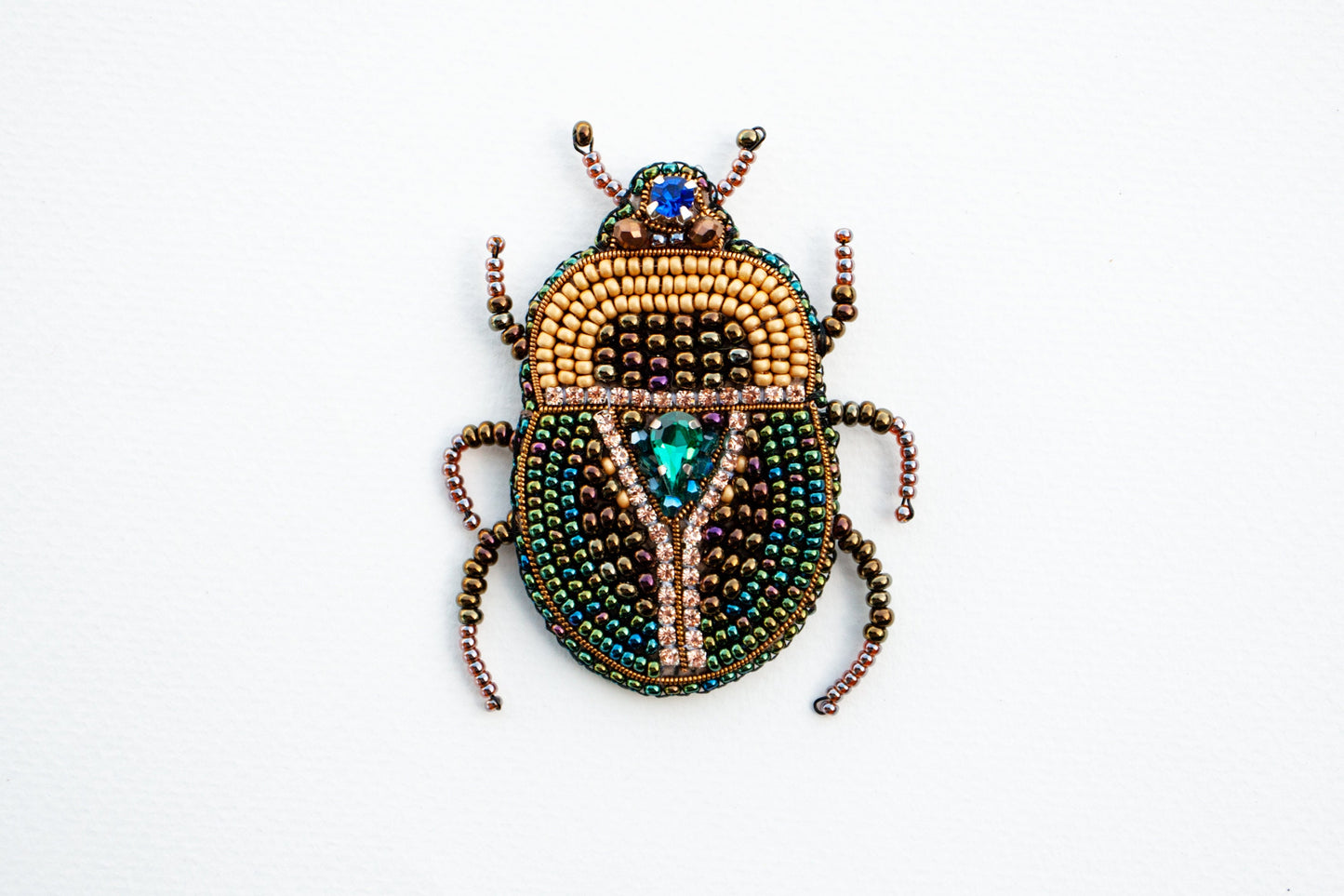 Set of 5 DIY Beaded Brooches Kits, Craft kits, Beaded Insects Brooches, Jewelry Making Kits for Adults, Needlework beading