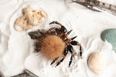 Tarantula Spider Brooch Beading DIY Kit