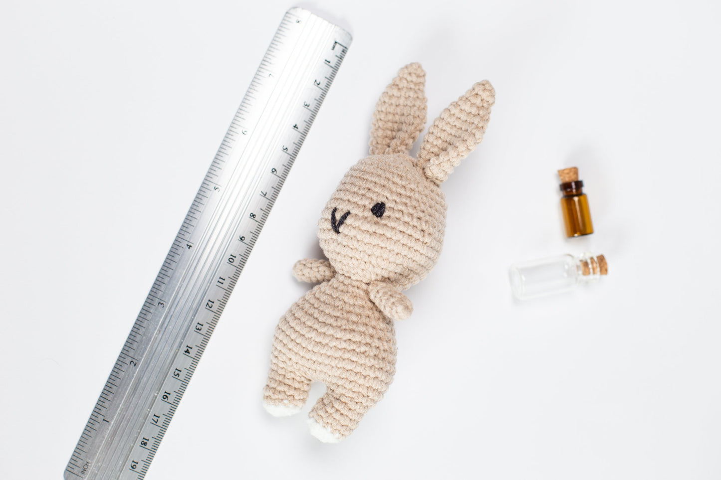 Crochet Kit for Adults Bunny, Beginner Crochet Kit, Animal Amigurumi DIY Craft Kit