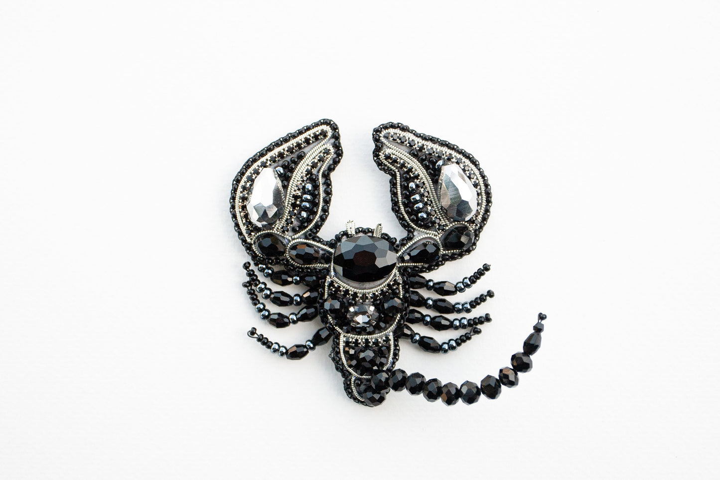 Set of 5 DIY Beaded Brooches Kits, Craft kits, Beaded Insects Brooches, Jewelry Making Kits for Adults, Needlework beading