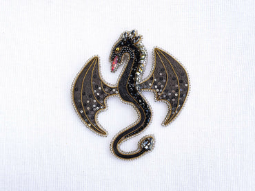 Dragons - Set of 4 DIY Beaded Brooches Kits