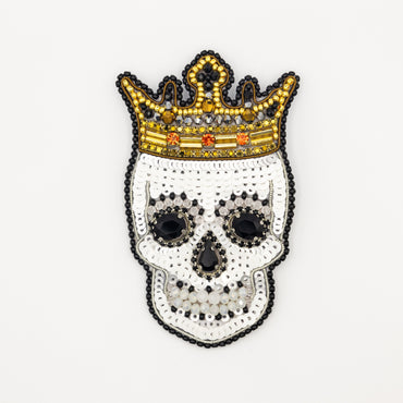 Skull Brooch Beading DIY Kit