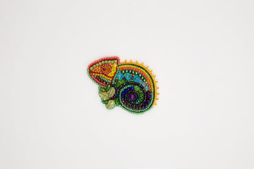 Chameleon Brooch Beading DIY Kit