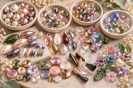 Bead Shapes Guide: Round, Rondelle, Bicone, Drop, Cube & More