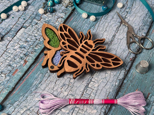 Wooden Bead Organizer