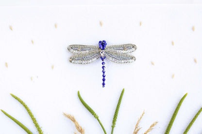 Dragonfly - Readymade Beaded Brooch
