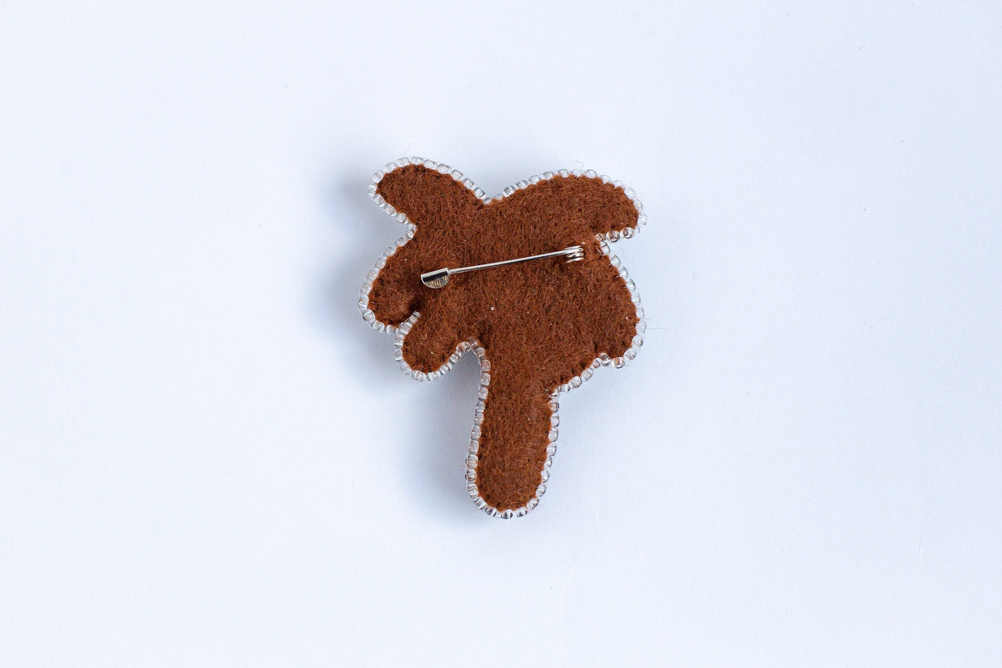 Palm Tree - Readymade Beaded Brooch