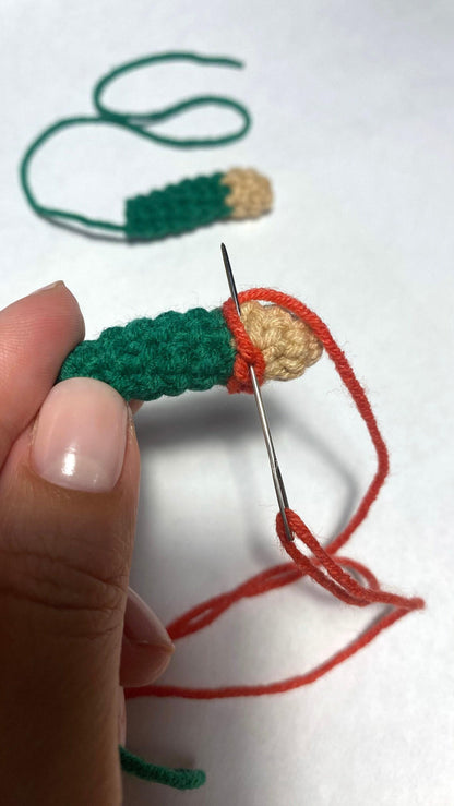 Christmas Gnome - Crochet Amigurumi DIY kit