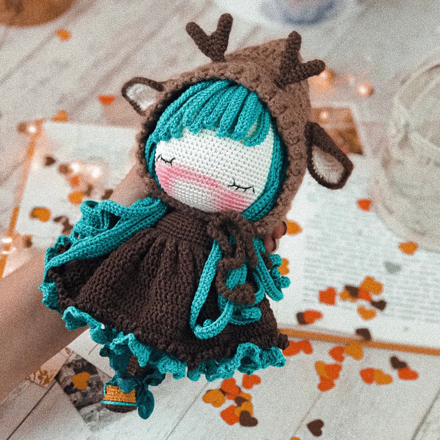 Crochet Deer Doll - Amigurumi PDF Pattern