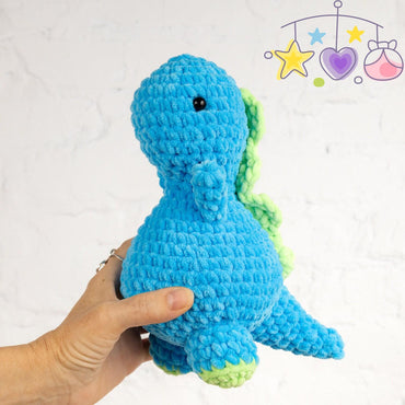 Crochet Dinosaur Plushie - Amigurumi Toys Readymade