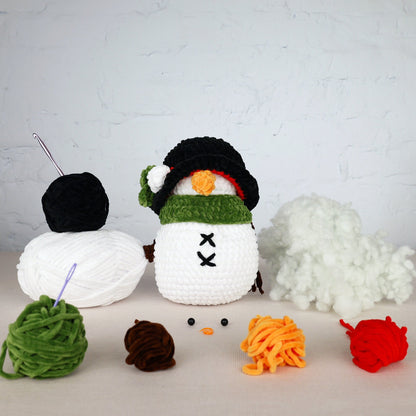 Crochet Snowman - Amigurumi PDF Pattern