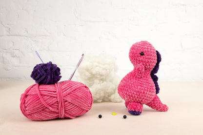 Crochet Dinosaur Plushie - Amigurumi Toys Readymade