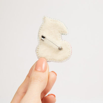 Cherry - Readymade Beaded Brooch