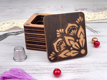 Wooden Sewing Box