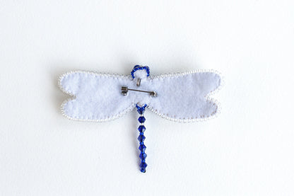 Dragonfly - Readymade Beaded Brooch