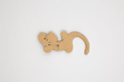 Salamander Lizard - Readymade Beaded Brooch