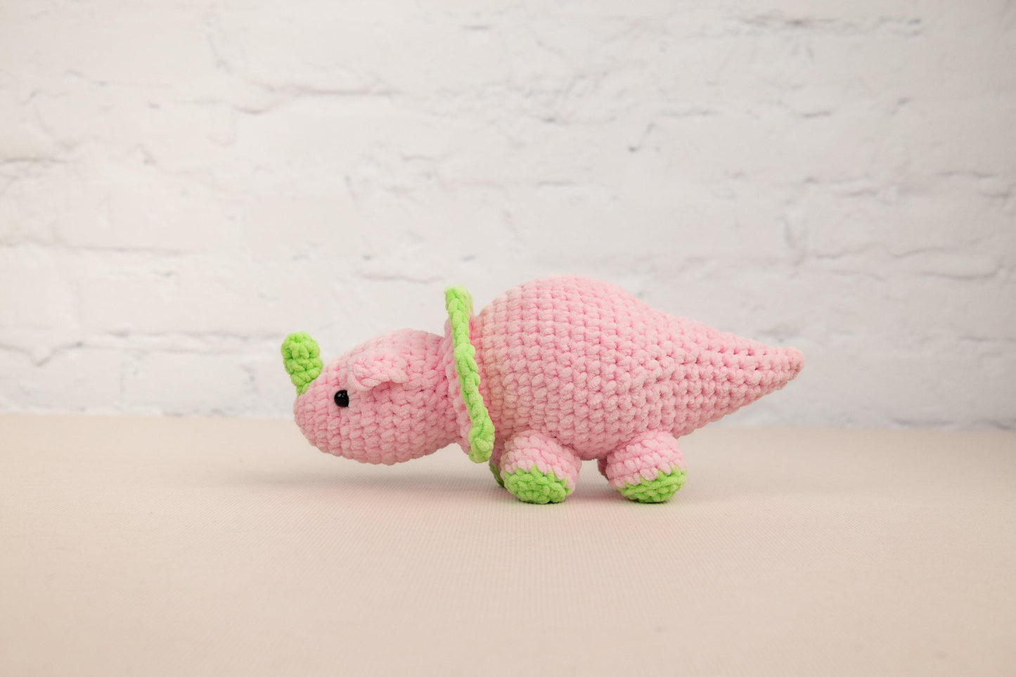 Crochet Dinosaur Plushie - Amigurumi Toys Readymade