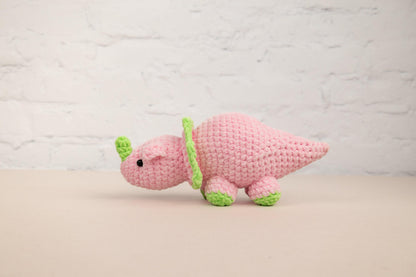 Crochet Dinosaur Plushie - Amigurumi Toys Readymade