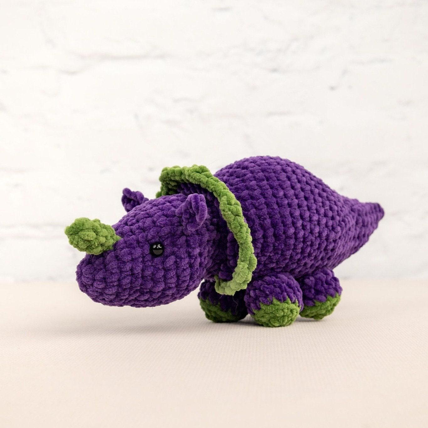 Plush Dinosaur - Crochet Amigurumi DIY kit