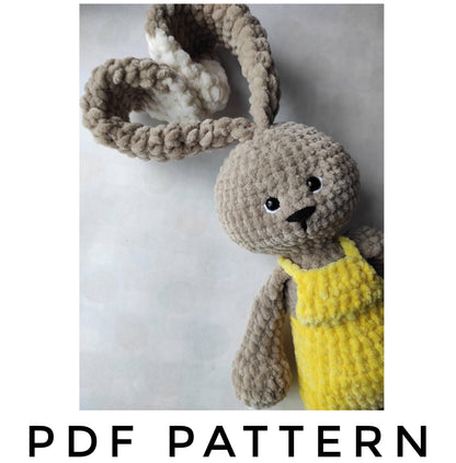 Crochet Bunny - Amigurumi PDF Pattern