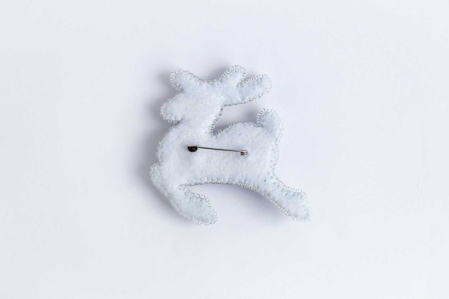 Christmas Deer - Readymade Beaded Brooch