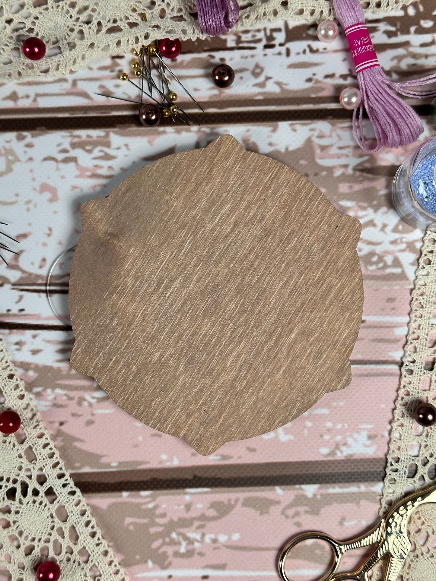 a piece of paper sitting on top of a table