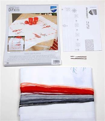 Christmas Table Runner Cross stitch Embroidery DIY Kits