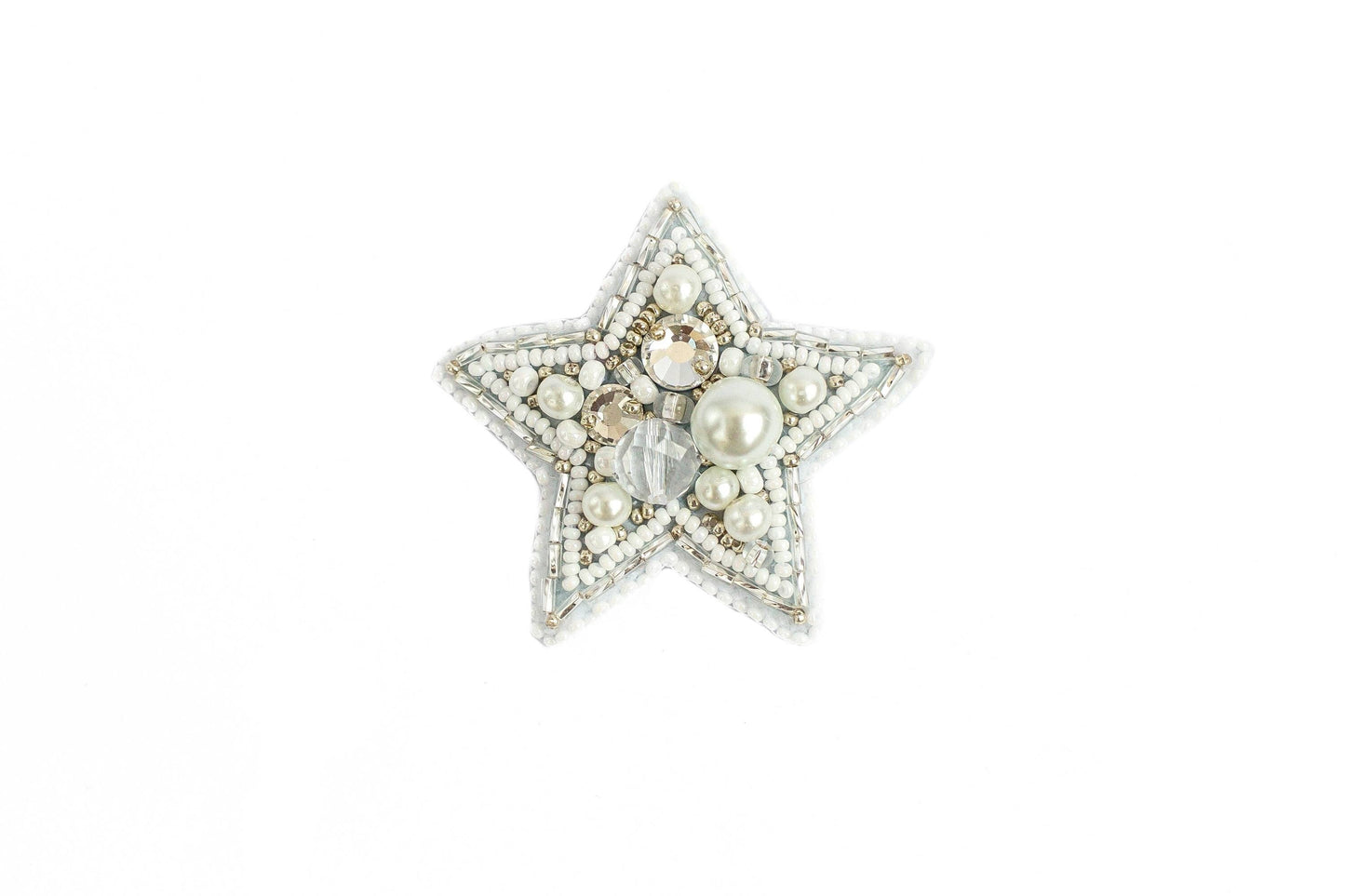 Star - Readymade Beaded Brooch