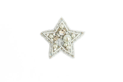 Star - Readymade Beaded Brooch