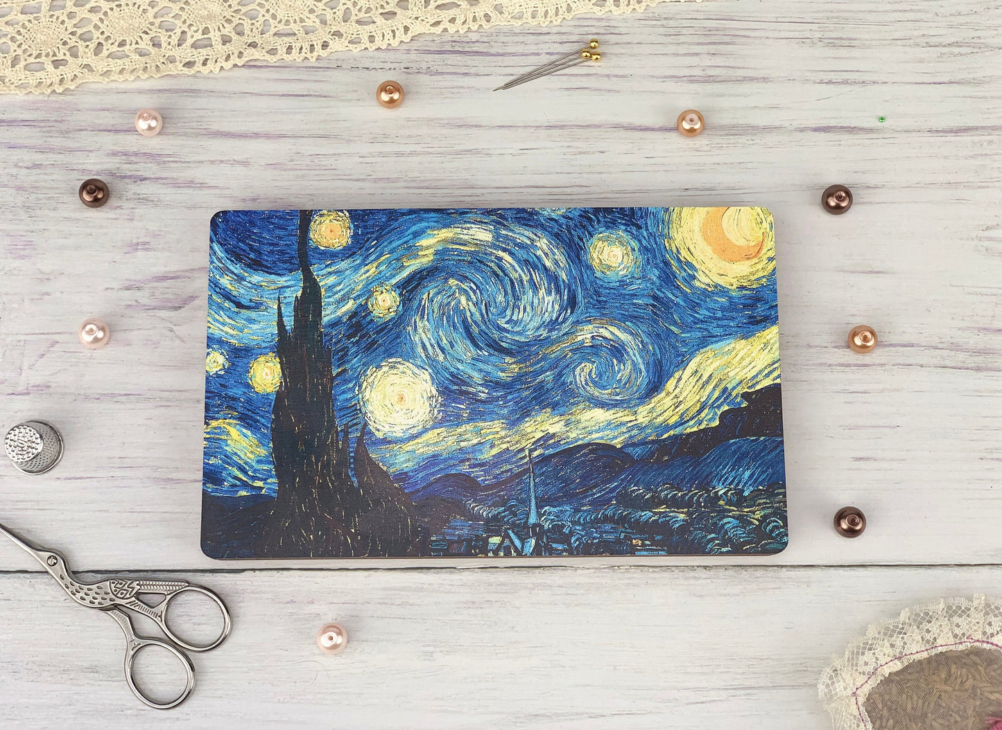 Wooden Seed Bead Organizer