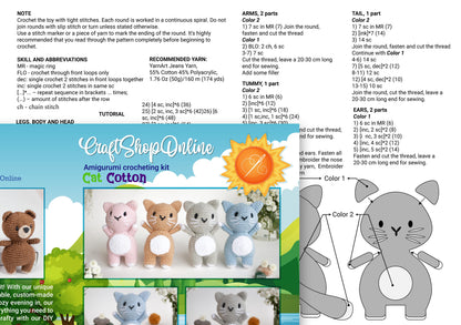 a picture of a stuffed animal with instructions