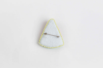 Watermelon Fruit - Readymade Beaded Brooch